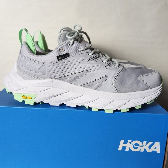 NWT HOKA Anacapa One One Low GTX Hiking Sneakers Shoes Size 10 - Picture 6 of 8
